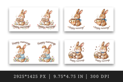 Easter mug wrap printable sublimation design Product Image 2