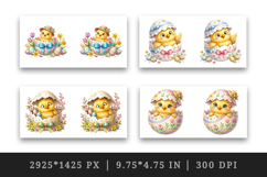 Easter mug wrap printable sublimation design Product Image 2