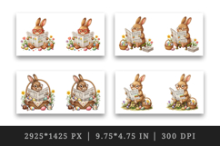 Easter mug wrap printable sublimation design Product Image 2