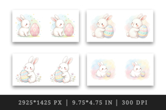 Easter mug wrap printable sublimation design Product Image 2