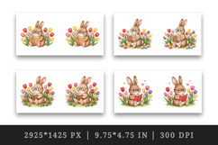 Easter mug wrap printable sublimation design Product Image 2