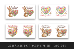 Easter mug wrap printable sublimation design Product Image 2