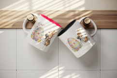 Easter mug wrap printable sublimation design Product Image 3