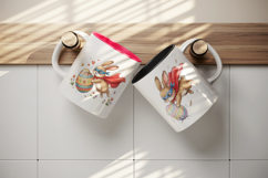 Easter mug wrap printable sublimation design Product Image 3