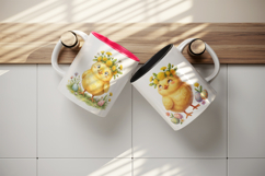 Easter mug wrap printable sublimation design Product Image 3