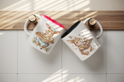 Easter mug wrap printable sublimation design Product Image 3