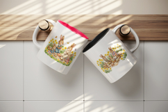 Easter mug wrap printable sublimation design Product Image 3