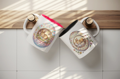 Easter mug wrap printable sublimation design Product Image 3