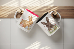 Easter mug wrap printable sublimation design Product Image 3