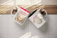 Easter mug wrap printable sublimation design Product Image 3