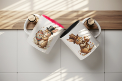 Easter mug wrap printable sublimation design Product Image 3