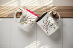 Easter mug wrap printable sublimation design Product Image 3