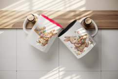 Easter mug wrap printable sublimation design Product Image 3