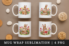 Easter mug wrap printable sublimation design Product Image 1
