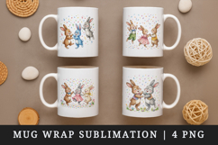 Easter mug wrap printable sublimation design Product Image 1