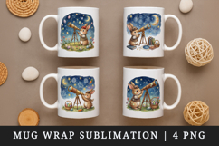 Easter mug wrap printable sublimation design Product Image 1