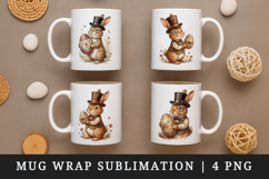 Easter mug wrap printable sublimation design Product Image 1
