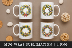 Easter mug wrap printable sublimation design Product Image 1