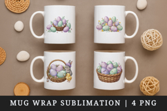 Easter mug wrap printable sublimation design Product Image 1