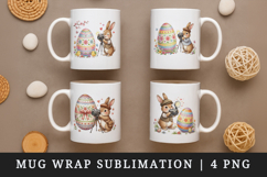 Easter mug wrap printable sublimation design Product Image 1