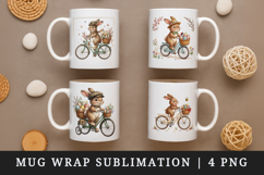 Easter mug wrap printable sublimation design Product Image 1
