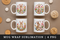 Easter mug wrap printable sublimation design Product Image 1