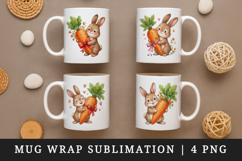 Easter mug wrap printable sublimation design Product Image 1