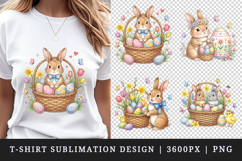 Easter t-shirt printable sublimation design png Product Image 1
