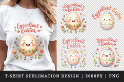 Easter t-shirt printable sublimation design png Product Image 1