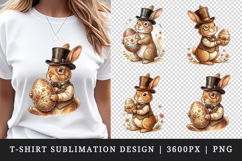 Easter t-shirt printable sublimation design png Product Image 1
