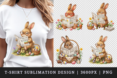 Easter t-shirt printable sublimation design png Product Image 1