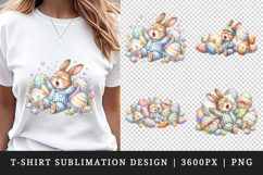 Easter t-shirt printable sublimation design png Product Image 1