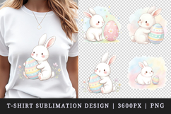 Easter t-shirt printable sublimation design png Product Image 1