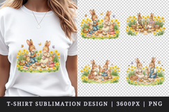 Easter t-shirt printable sublimation design png Product Image 1