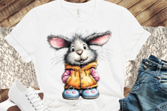 Easter Whimsical Bunny Clipart Product Image 3