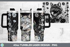 GorgeousEaster Laser 40oz Tumbler design.