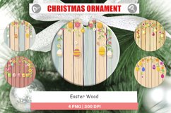 Christmas Ornaments Easter Wood Product Image 1