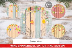 Wind Spinner Easter Wood Product Image 1