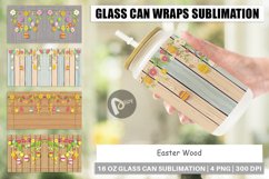 Glass Can Wraps Easter Wood Product Image 1