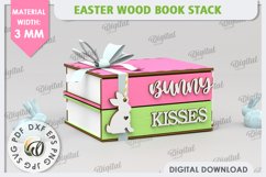 Easter Boxes Laser Cut Bundle. Easter Stacked Books SVG Product Image 11