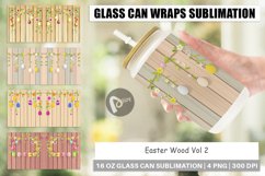 Glass Can Wraps Easter Wood Product Image 1