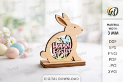 3D Easter Decorations Bundle Laser Cut. Stand Decor SVG Product Image 9