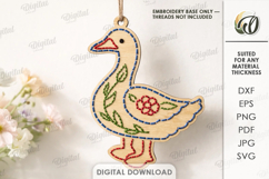 Easter Embroidery Blanks Bundle Laser Cut. Easter SVG Product Image 13