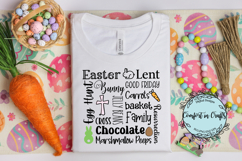 Easter Word Art SVG and Sublimation design Product Image 3