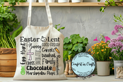 Easter Word Art SVG and Sublimation design Product Image 2