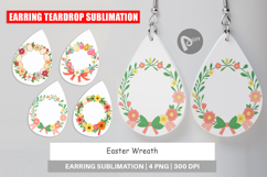 Earring Easter Wreath Product Image 1