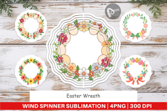Wind Spinner Easter Wreath Product Image 1