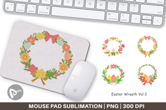 Mouse Pad Easter Wreath Product Image 1