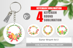 Keychain Easter Wreath Product Image 1