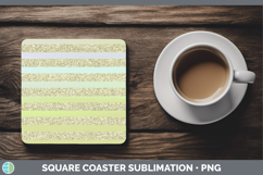 GorgeousEaster Square Coaster design.